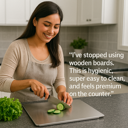 #1 Stainless Steel Chopping Board