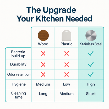 #1 Stainless Steel Chopping Board