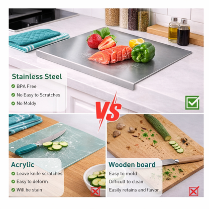 #1 Stainless Steel Chopping Board