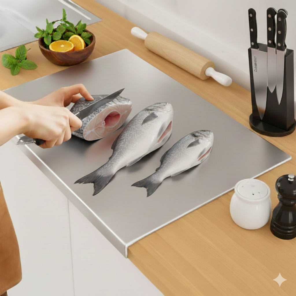 #1 Stainless Steel Chopping Board